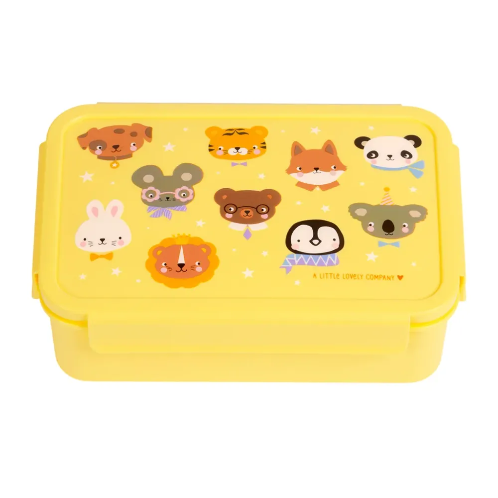 little lovely company madkasse, Bento - Dyrevenner