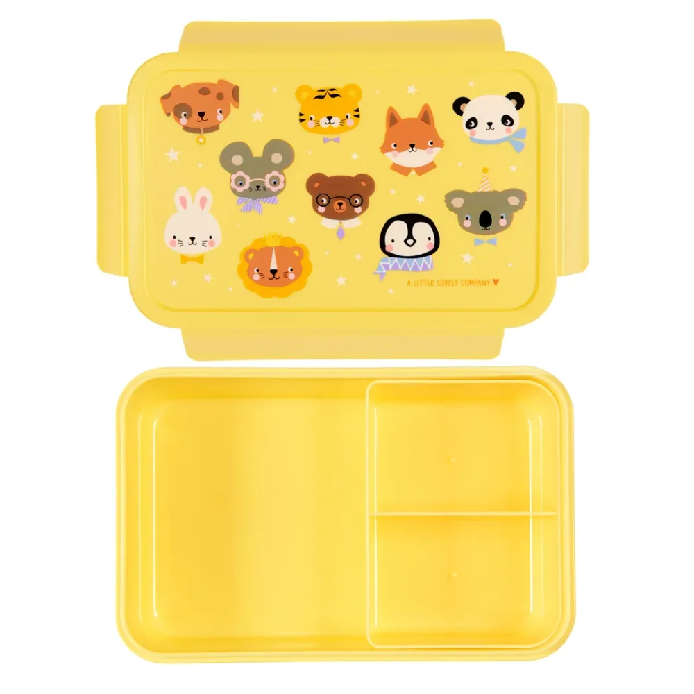 little lovely company madkasse, Bento - Dyrevenner