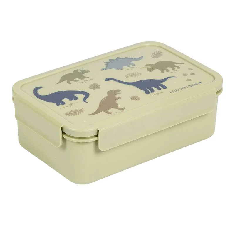Little Lovely Company Ruminddelt Bento Madkasse - Dinosaur