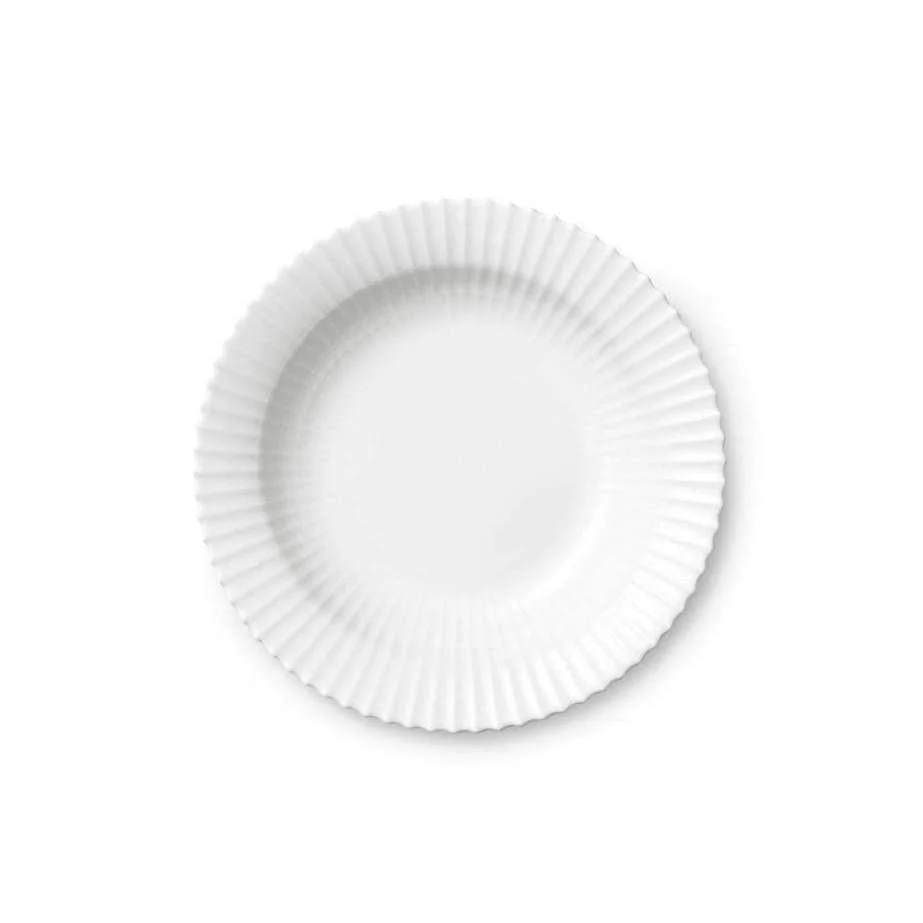 Lyngby - Dyb Tallerken - 21 Cm.
