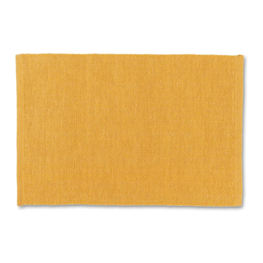 Lyngby porcelæn - Herringbone Dækkeserviet 43x30 cm gul