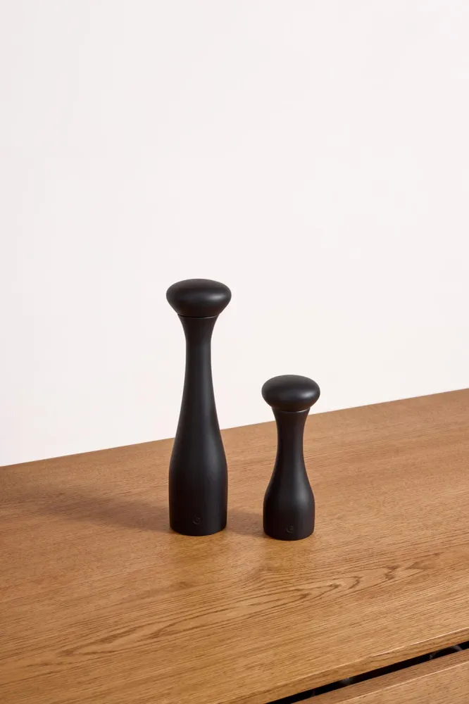Lyon kværn, sort - H30 cm