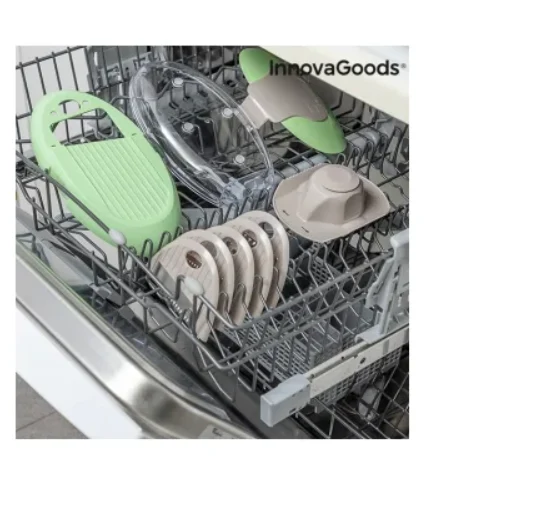 Mandolinjern til Grøntsager – Innovagoods Multifunktionel Grøntsagsskærer