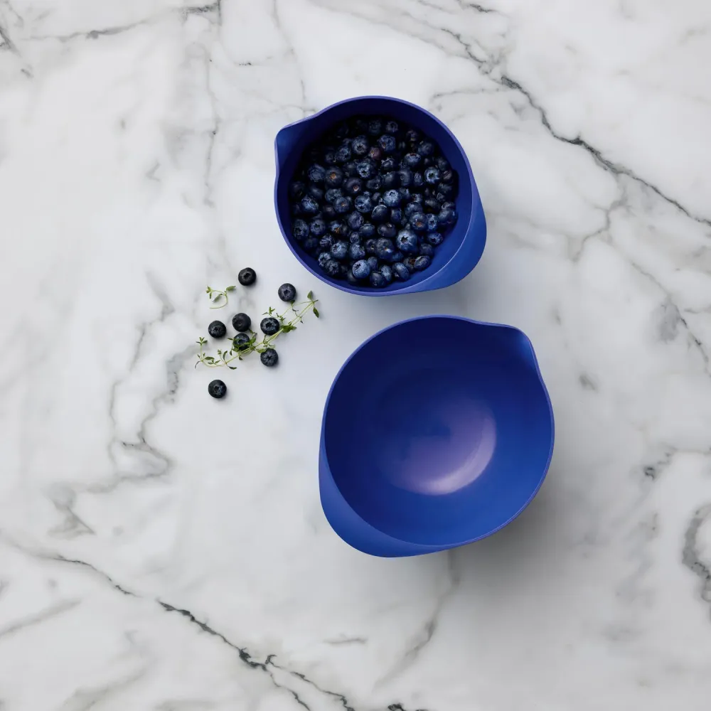Margrethe røreskålesæt, Electric Blue - 2 stk.