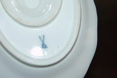 Meissen Porcelæn Sovseskål med underskål Rose Design