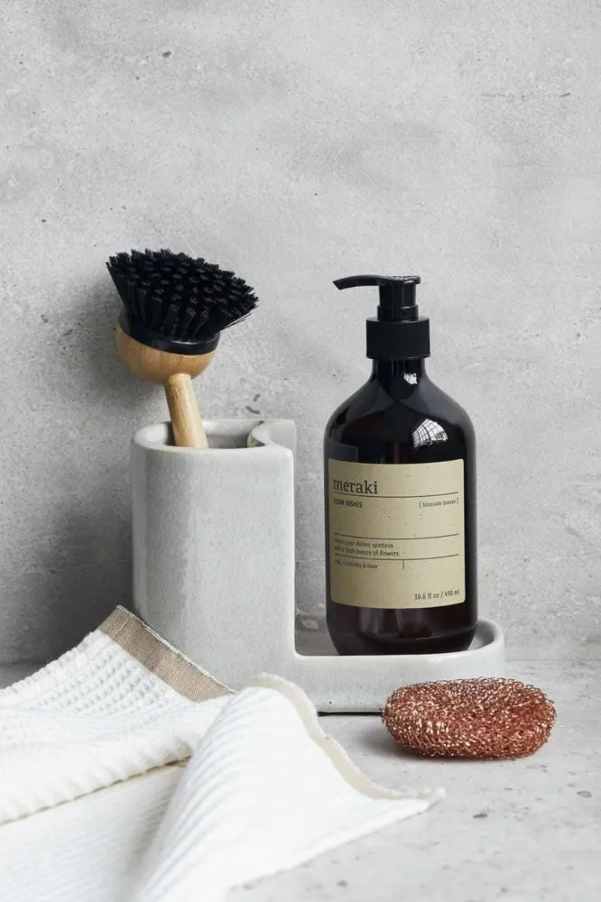 Meraki - Gift box - Blossom breeze - Dish wash essentials - White