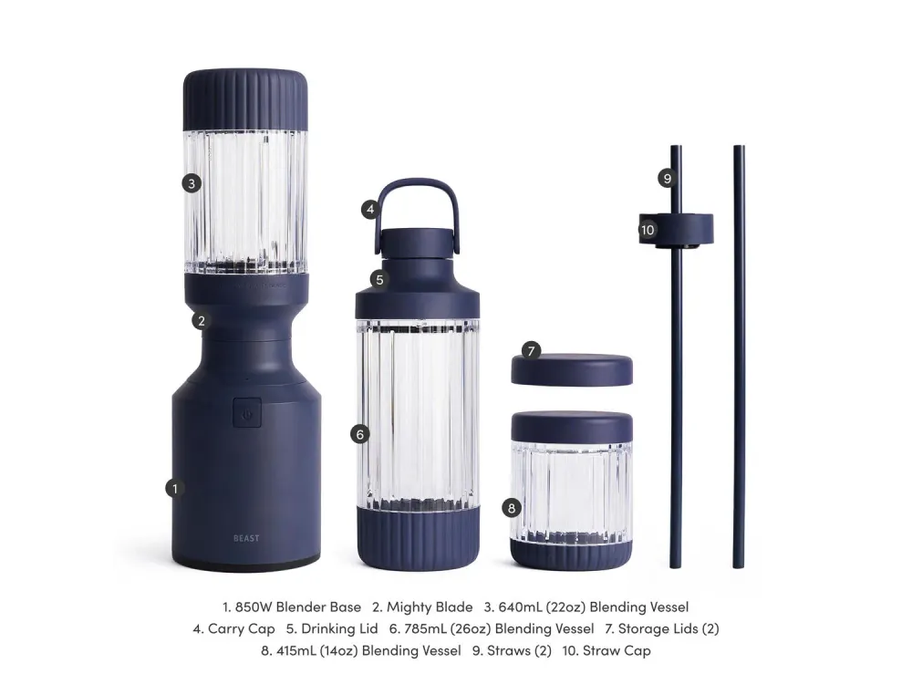 Mighty Plus 850 blender - Navy