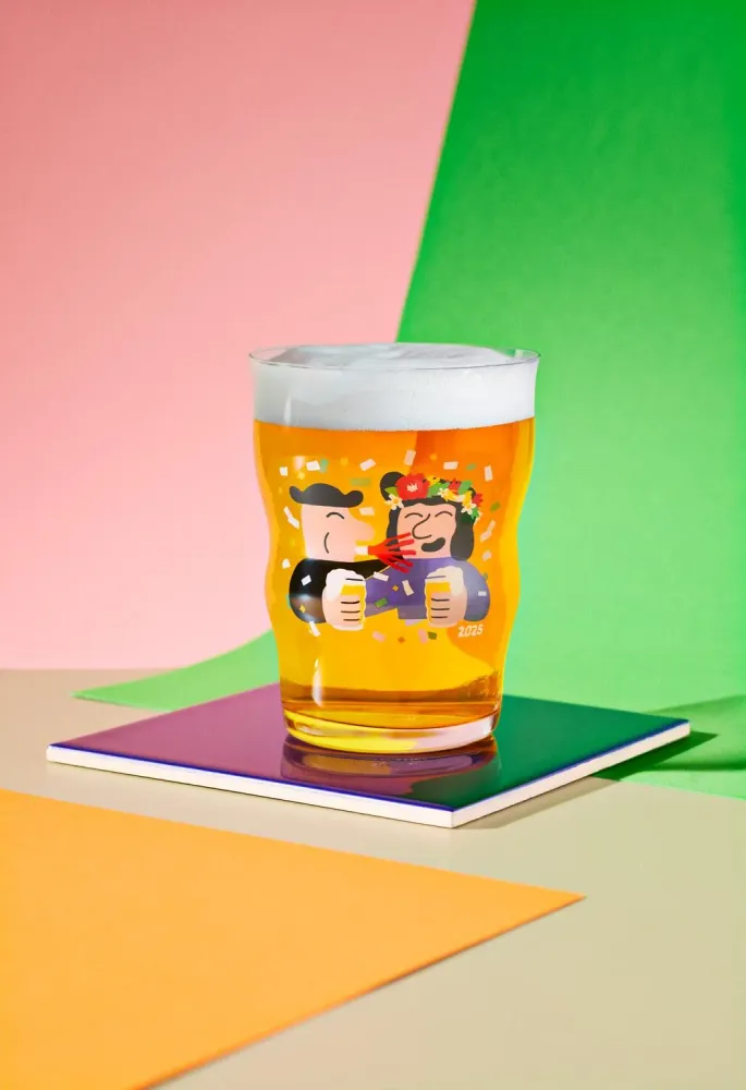 x Mikkeller Pint Ølglas 2025 - 40 cl.