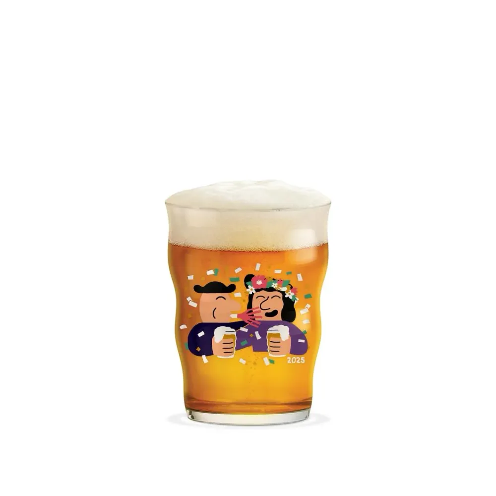 x Mikkeller Pint Ølglas 2025 - 40 cl.