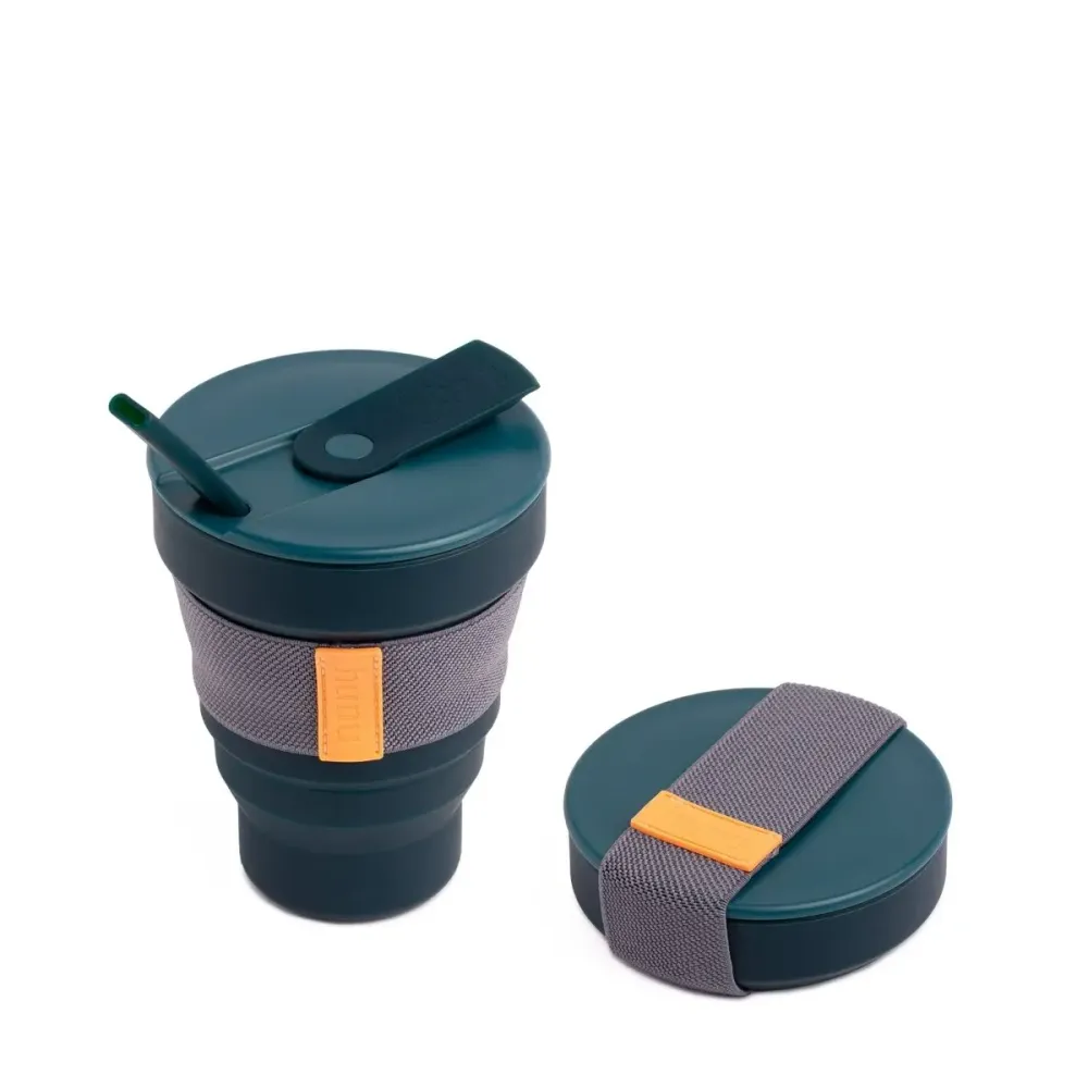 Mugg Genanvendelig/Sammenklappelig. 16oz, Ocean