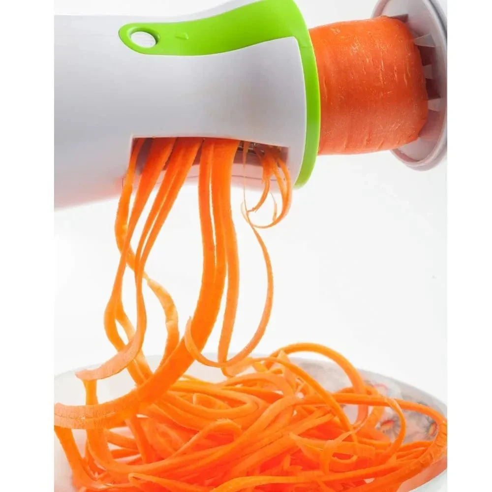 Multifunktionel grøntsagsspiralizer i rustfrit stål