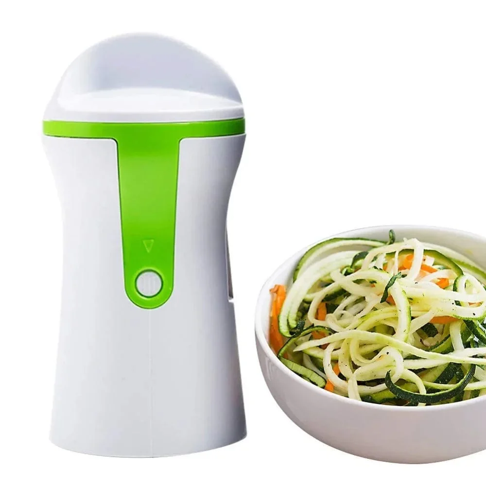 Multifunktionel grøntsagsspiralizer i rustfrit stål