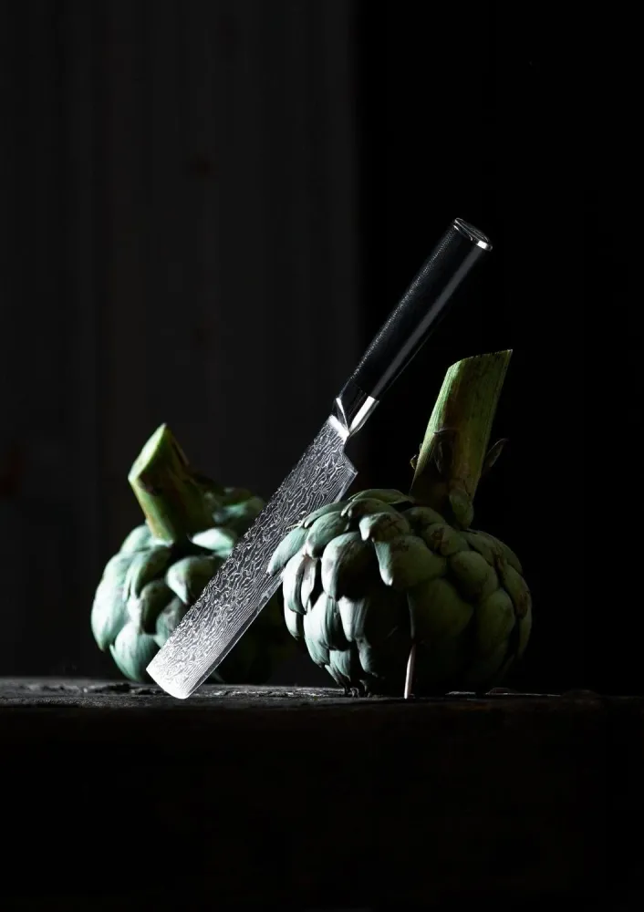 Nakiri grøntsagskniv - 18 cm