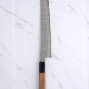 Nigara Kurozome SG2 -Walnut - 270 mm Sakimaru Sujihiki