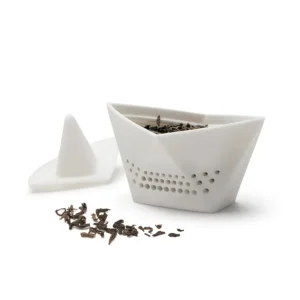 Paper Boat tefilter - hvid