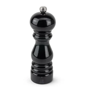 Paris US peberkværn, sort lak - 18 cm.