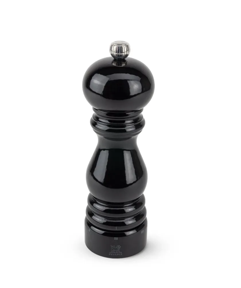 Paris US saltkværn, sort lak - 18 cm.