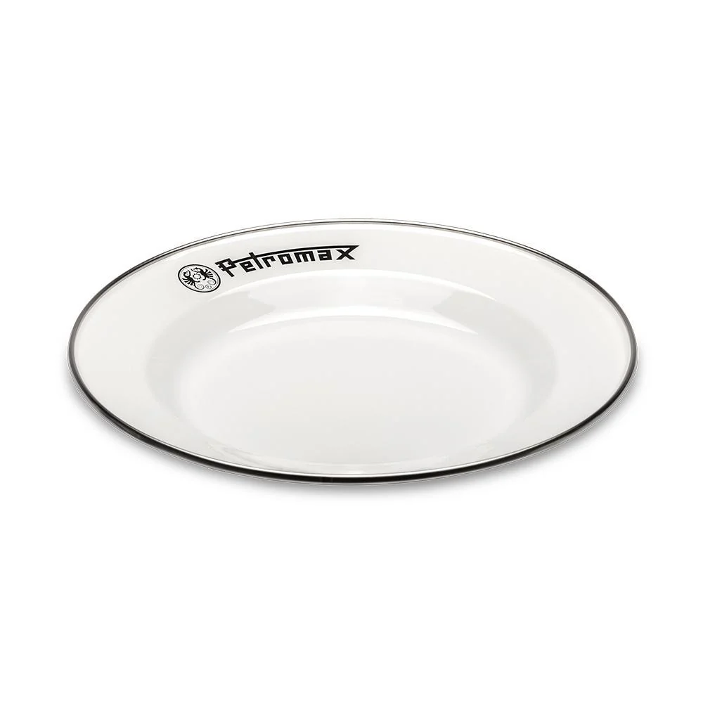 Petromax Enamel Plates white 2 pieces (1 - Petromax