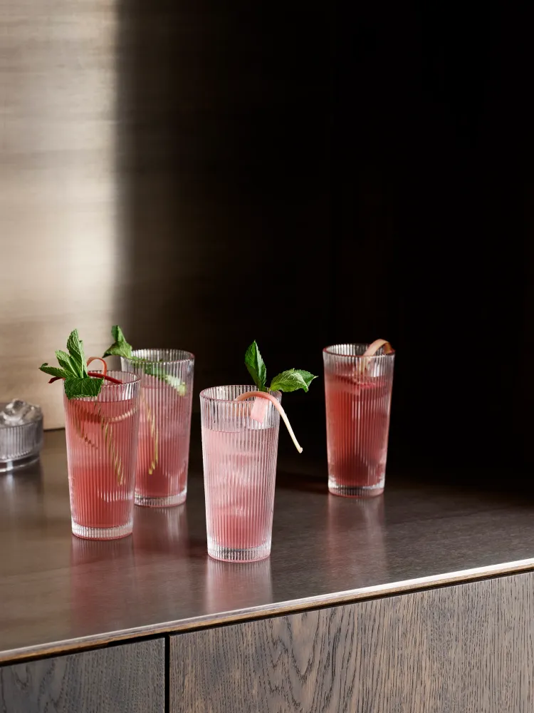 Pilastro long drink glas, 30 cl - 4 stk.