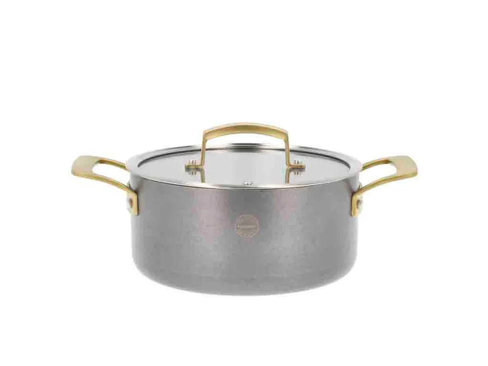Pillivuyt Gourmet Durance Gryde med låg 2,9 liter 20 cm Rustfrit stål