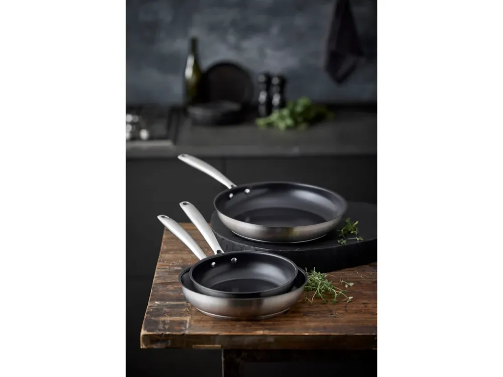 Pillivuyt Gourmet Roya Stegepande keramisk non-stick Dia 28 cm Stål