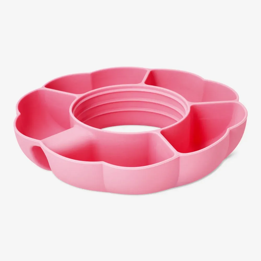 Pink snackbakke til din drikkedunk