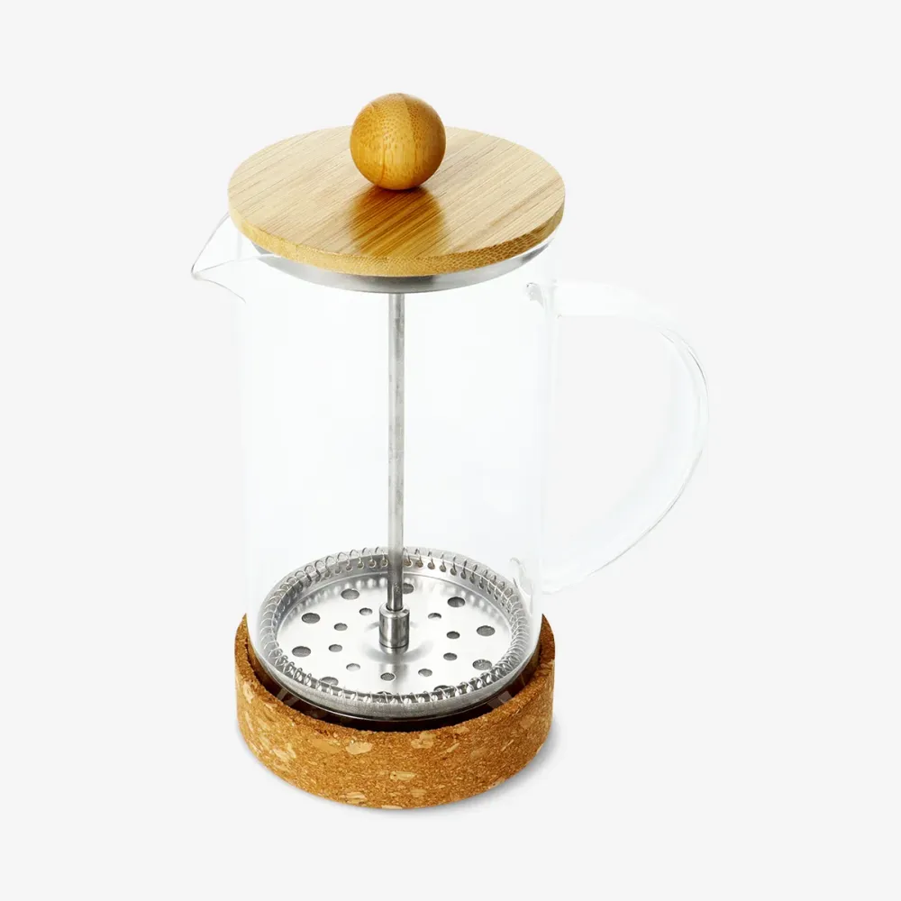 Presskande i bambus til kaffe og te - 500 ml