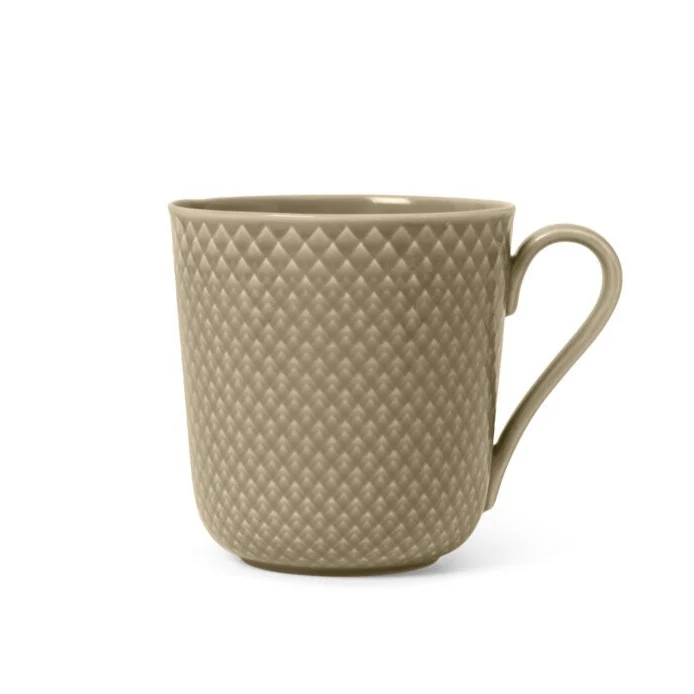 Rhombe Earth Krus med hank, clay - 39 cl.
