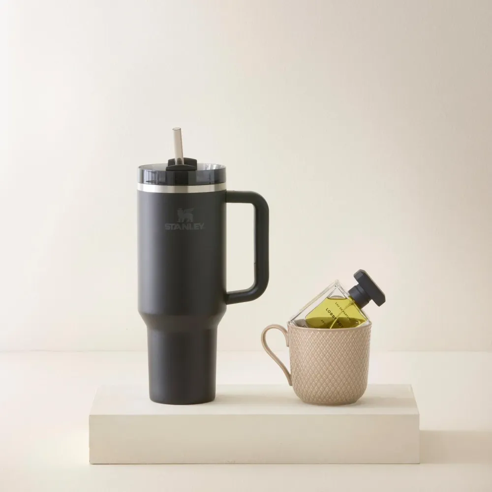 Rhombe Earth Krus med hank, clay - 39 cl.