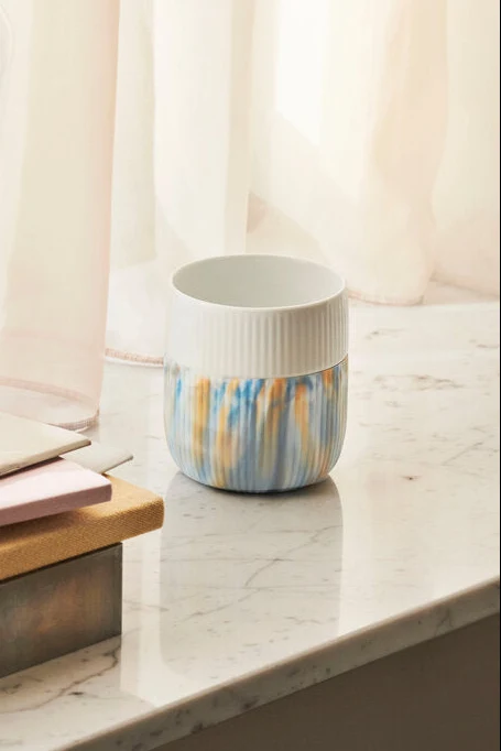 Riflet Contrast Marble krus, Ocean Mist - 35 cl.
