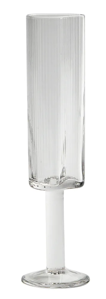 Ripe champagneglas - Klar