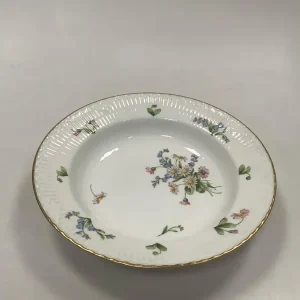 Royal Copenhagen Art Nouveau Halvblonde Lille Dybtallerken