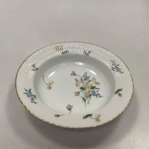 Royal Copenhagen Art Nouveau Halvblonde Stor Dybtallerken