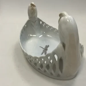 Royal Copenhagen Art Nouveau Skål med Hejre No. 1846