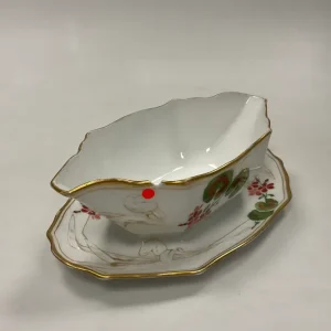 Royal Copenhagen Art Nouveau Stel No. 225 Pelargonoe Sovseskål No. 2035