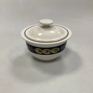 Royal Copenhagen Blå Fasan Skål med Låg No. 161