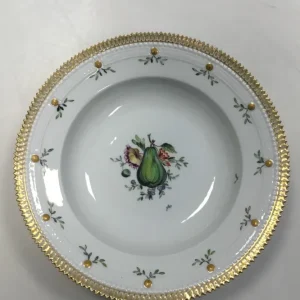Royal Copenhagen Flora Danica Juliane Marie Dyb Tallerken No 17/3545
