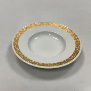 Royal Copenhagen Guld Vifte Lille Dyb Tallerken No 11518