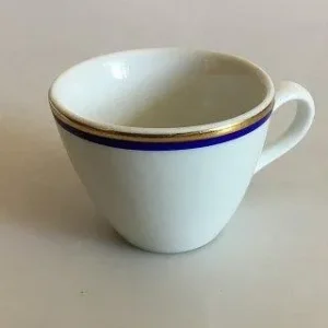 Royal Copenhagen Hotel Espresso stel Kop med Logo uden underkop No 9602