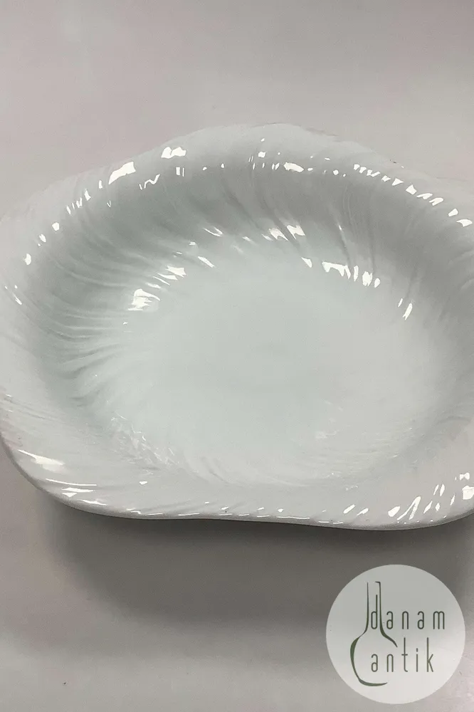 Royal Copenhagen Hvid Konkylie Serveringsskål No 14197/578