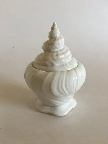 Royal Copenhagen Hvid Konkylie Sukkerskål No 14174/161