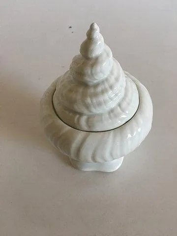 Royal Copenhagen Hvid Konkylie Sukkerskål No 14174/161