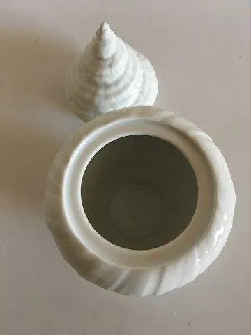 Royal Copenhagen Hvid Konkylie Sukkerskål No 14174/161