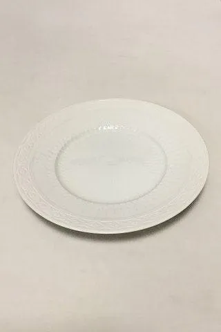 Royal Copenhagen Hvid Vifte Frokosttallerken No. 11520