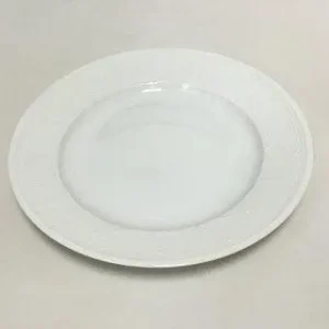 Royal Copenhagen Juliane Marie, hvid Middagstallerken No 12012