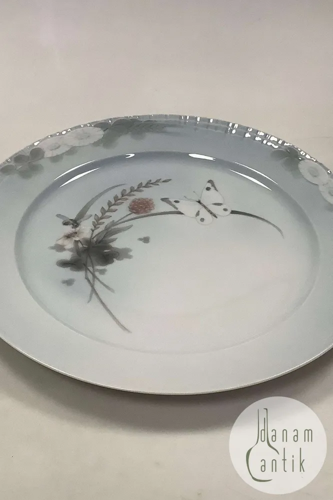 Royal Copenhagen / Kgl. Porcelæn Skærsommernatsdrøm Spisetallerken Lyseblå No 10031