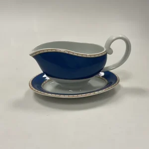 Royal Copenhagen Liselund Mørkeblå Sovseskål No 563