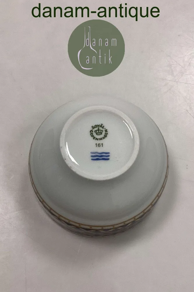 Royal Copenhagen Liselund Sukkerskål uden Låg No. 161