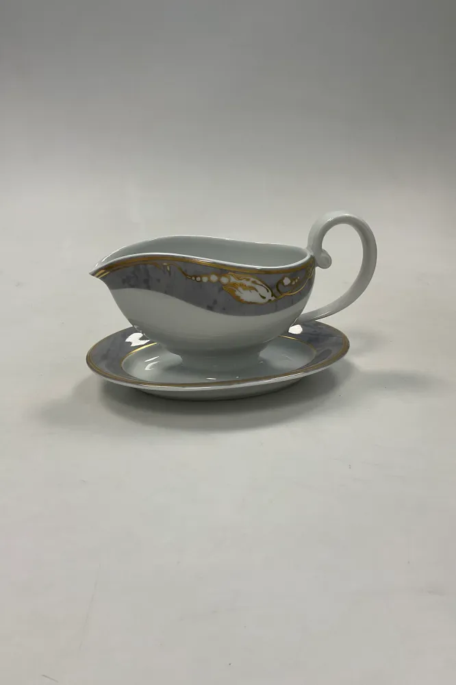 Royal Copenhagen Grå Magnolia Sovseskål No. 563