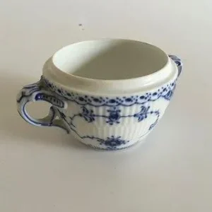 Royal Copenhagen Musselmalet Halvblonde Sukkerskål (uden låg) No. 605